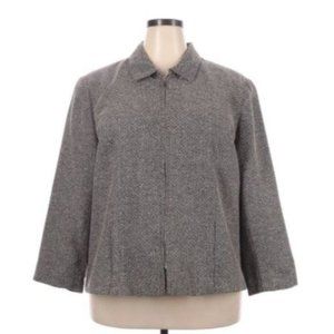 Maggie‎ McNaughton Jacket Texturized Plus Size 18W